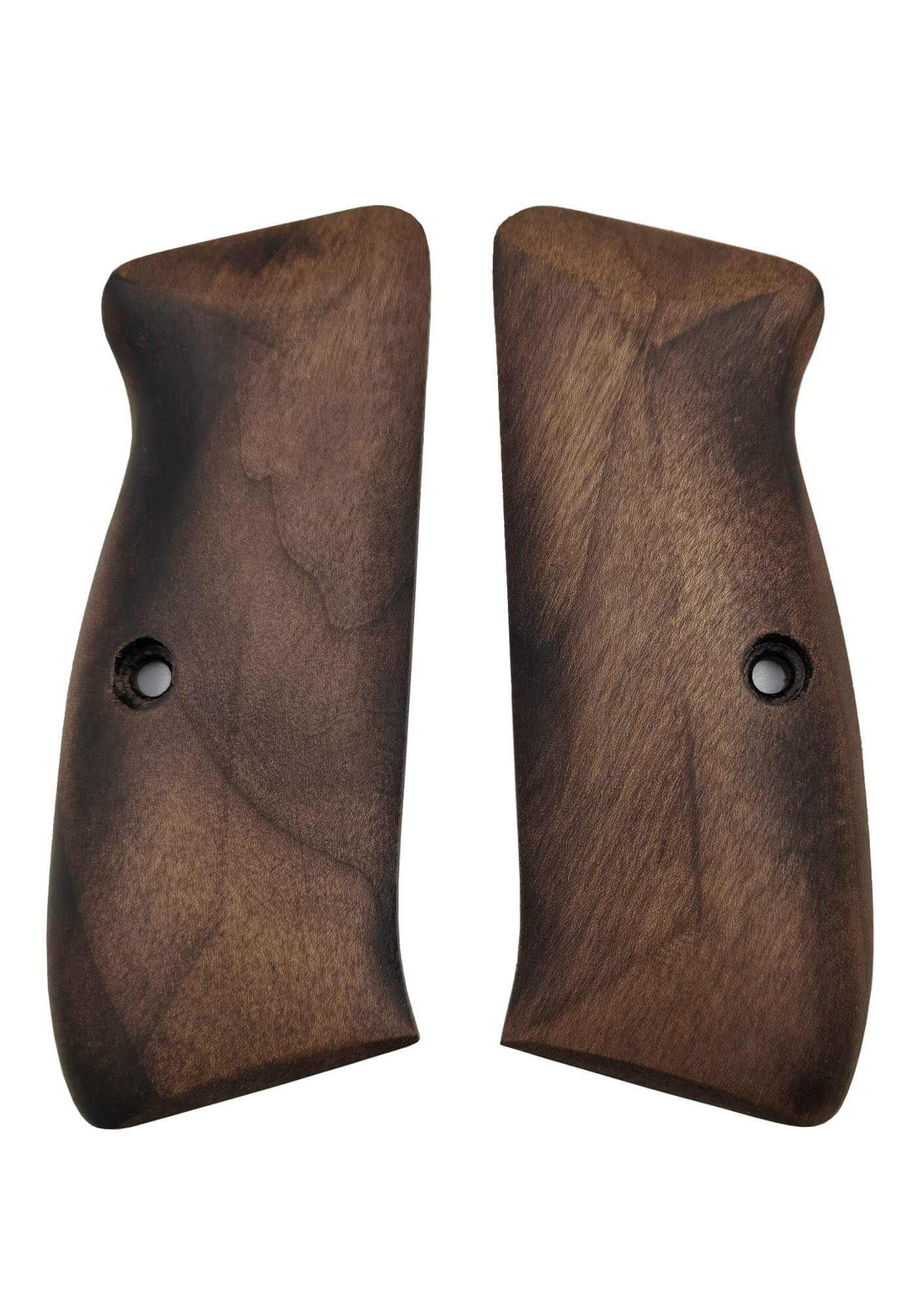 CZ 75 Uyumlu Natural Ağaç Desenli Muadil Ahşap Kabze 100