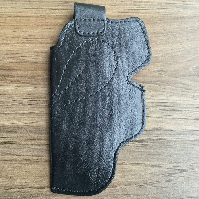 Sarsılmaz SAR-9 SC İçin Uyumlu İçi Kırmızı Çorap Tipi Deri Taşıma Kılıfı