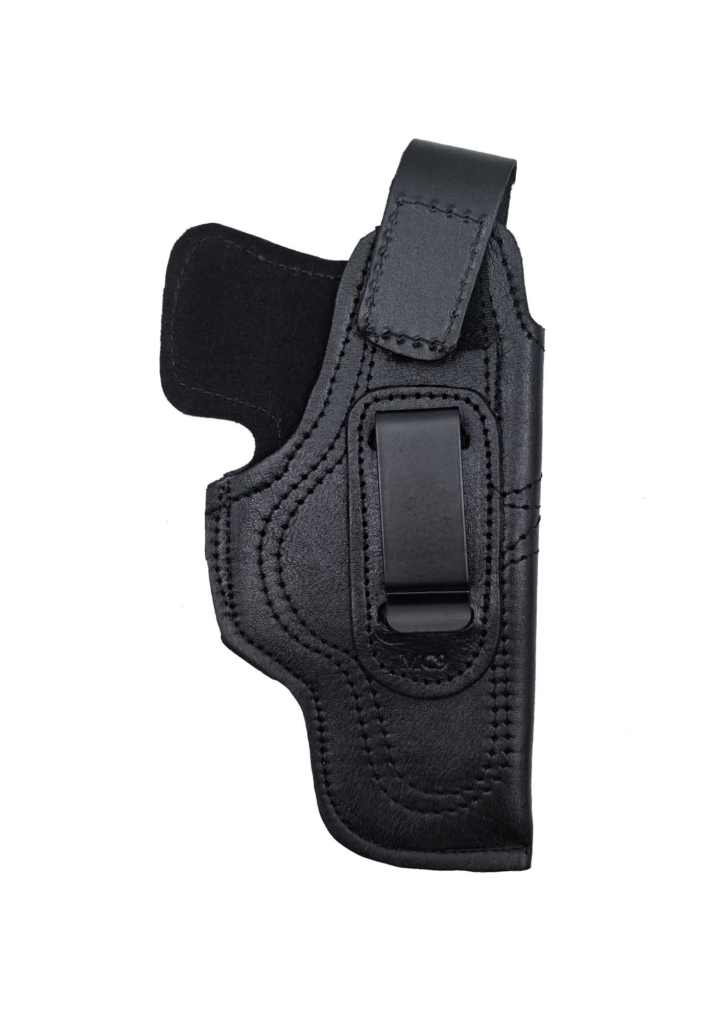 Canik Mete MC9 İçin Uyumlu Çorap Tipi Deri İç Kılıf Metal Maşalı Siyah