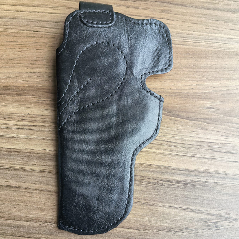 Sarsılmaz SAR9 METE İçin Uyumlu İçi Kırmızı Çorap Tipi Deri Taşıma Kılıfı