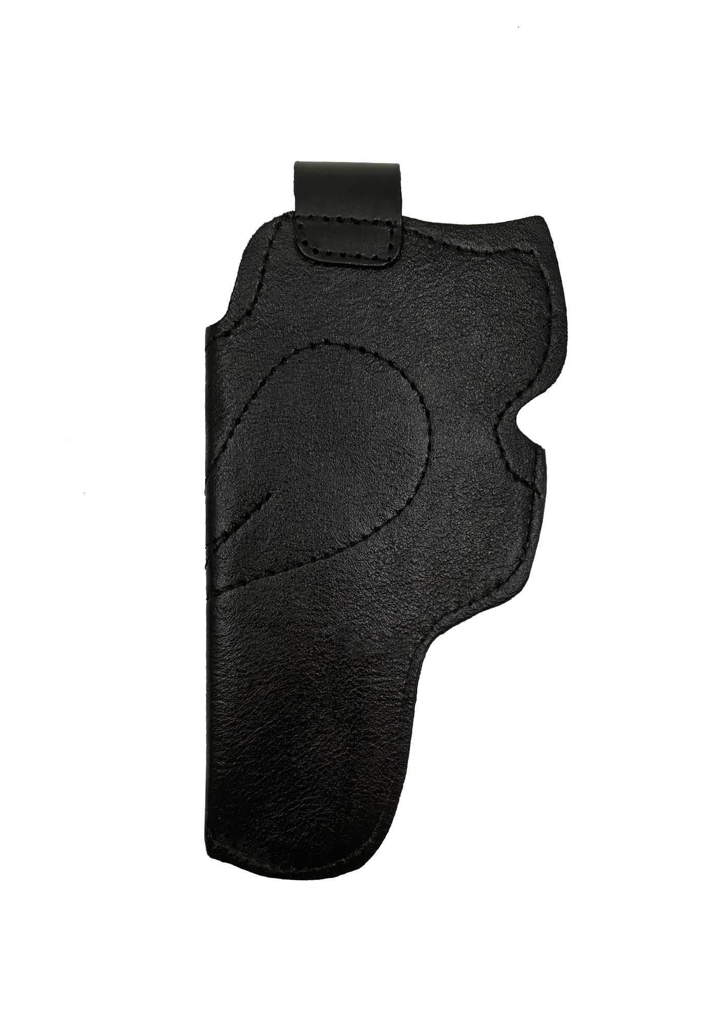 Smith Wesson 5906 İçin Uyumlu Çorap Tipi Deri İç Kılıf Metal Maşalı Siyah