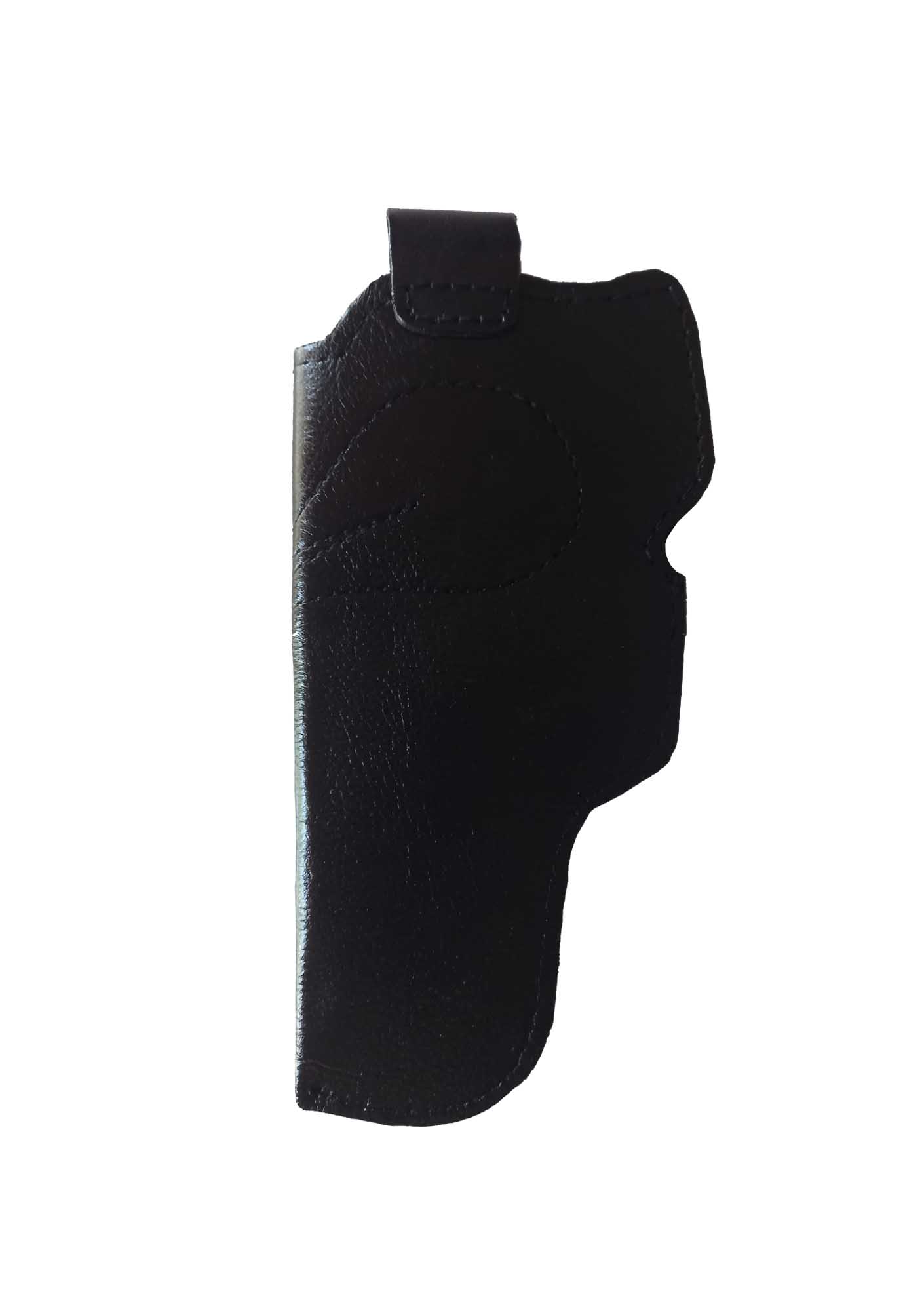 Glock 17 İçin Uyumlu Çorap Tipi Deri İç Kılıf Metal Maşalı Siyah