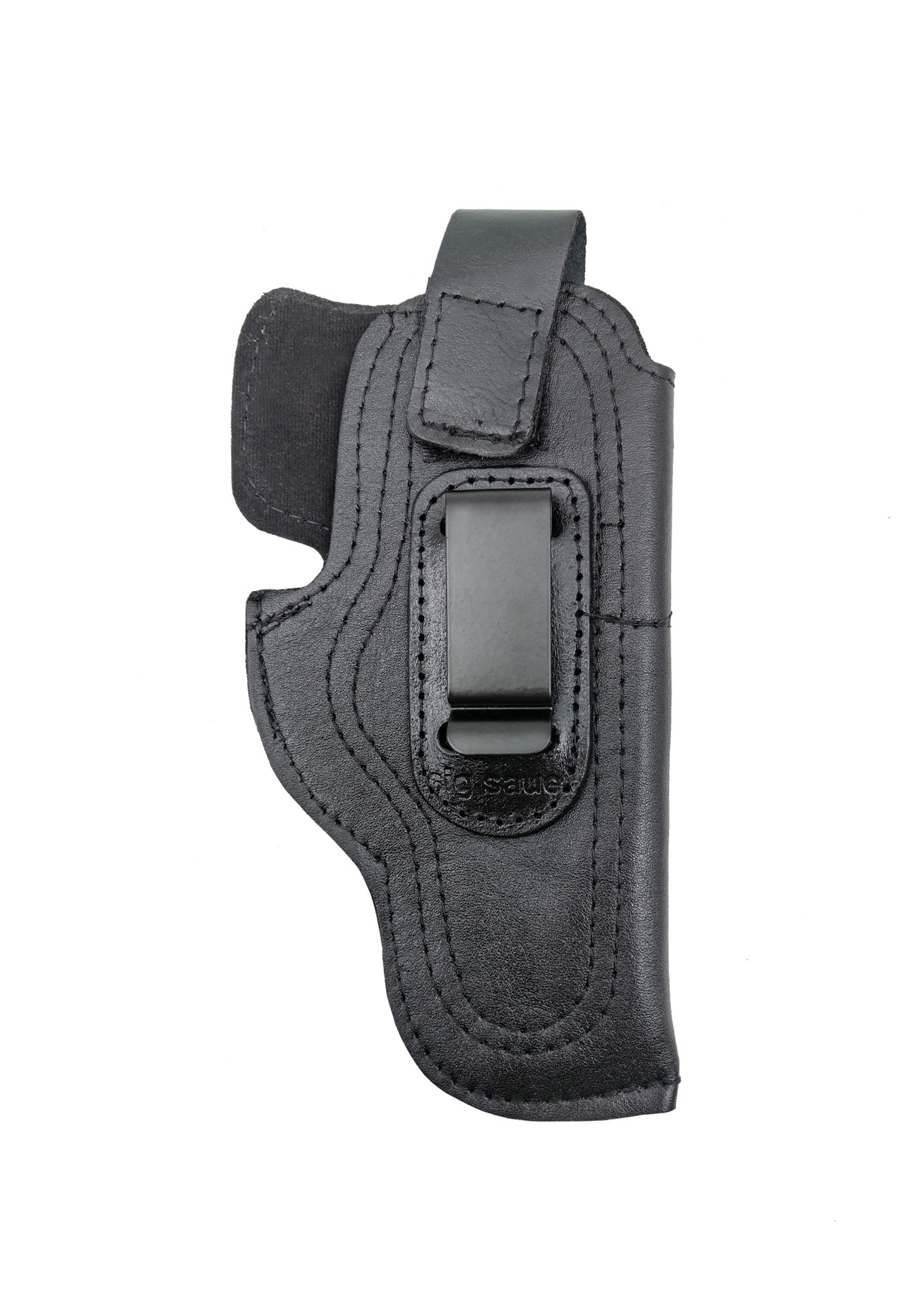 Sig Sauer SP2022 İçin Uyumlu Çorap Tipi Deri İç Kılıf Metal Maşalı Siyah