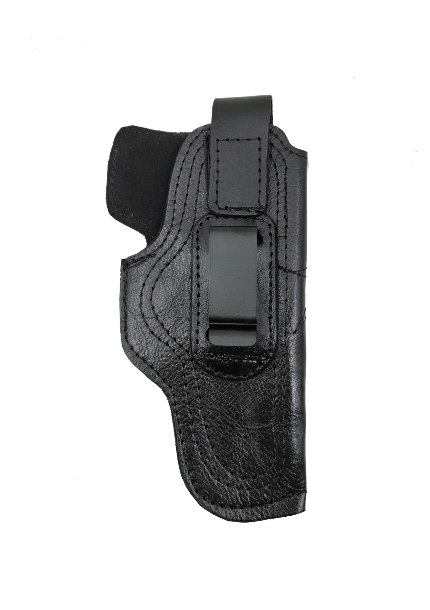 Stoeger STR-9 İçin Uyumlu Çorap Tipi Deri İç Kılıf Metal Maşalı Siyah