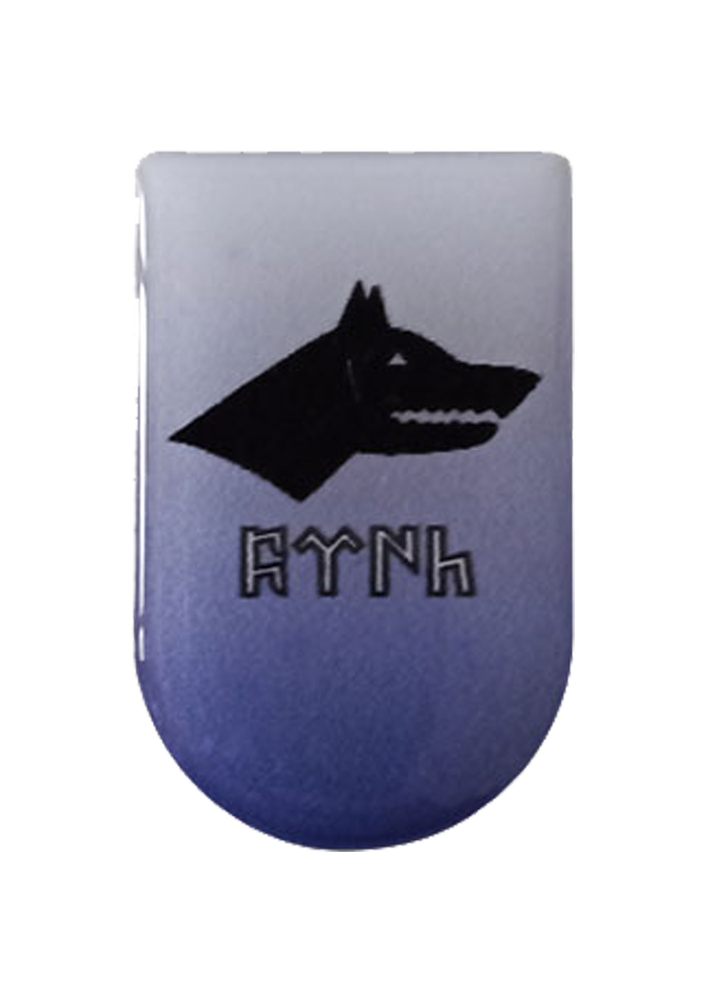 Göktürk Kurt Desenli Şarjör Etiketi Şarjör Altı Bayrak Sticker