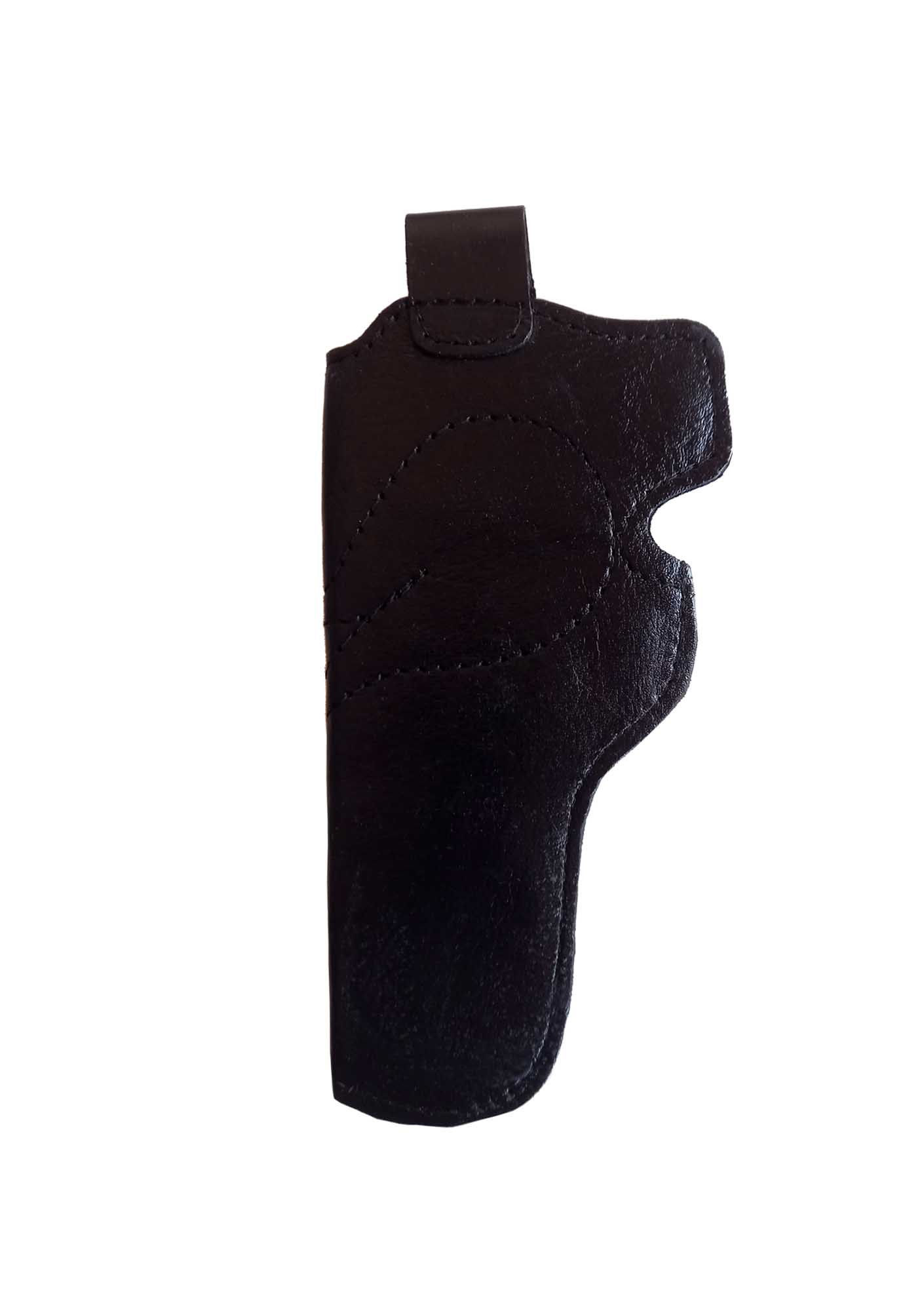 Browning HP İçin Uyumlu Çorap Tipi Deri İç Kılıf Metal Maşalı Siyah