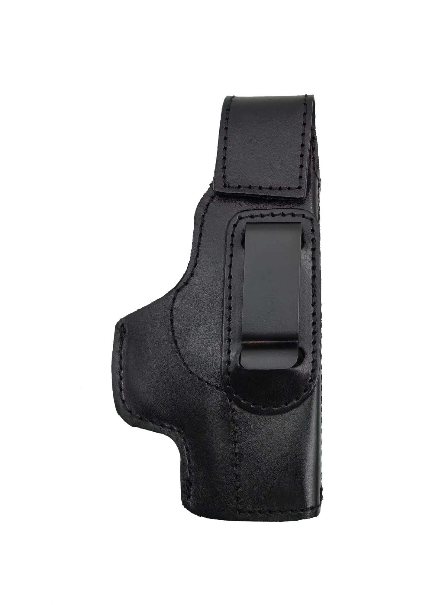 Canik Mete MC9 Uyumlu Velkrolu Napa Deri Maşalı Kemer İçi Kılıf Siyah