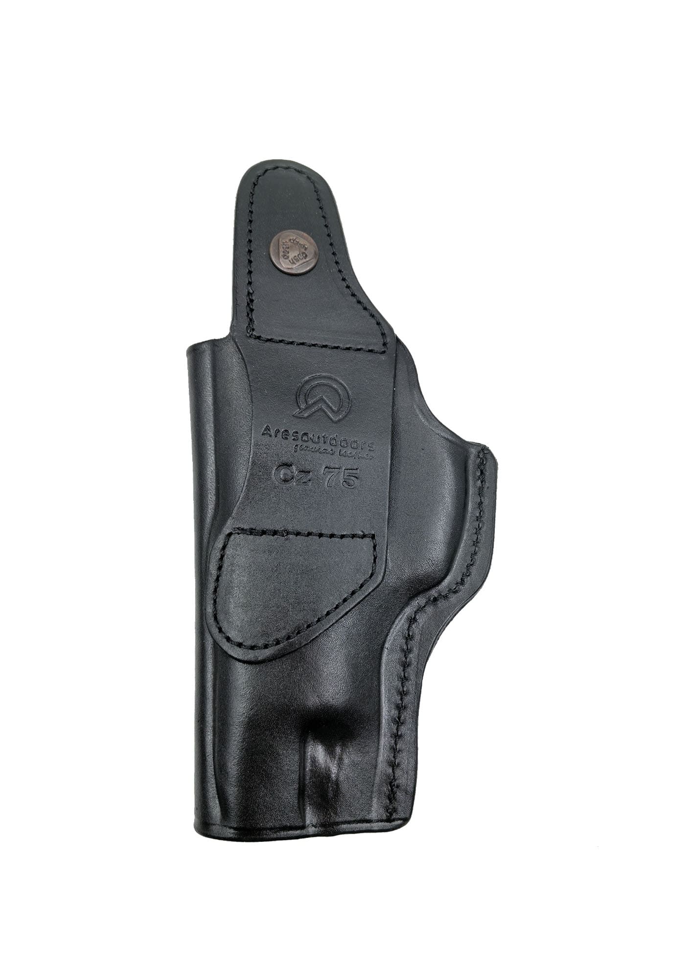 CZ 75 İçin Uygun İç-Dış Deri Silah Kılıfı Siyah