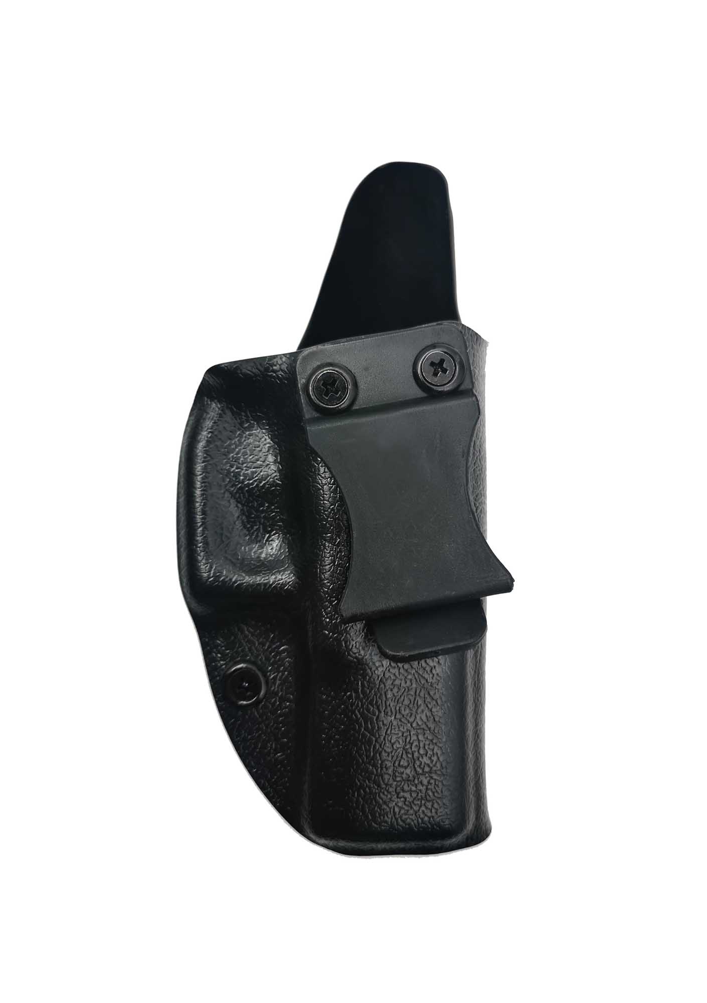 CZ P09 İçin Uygun Kydex Silah Kılıfı Kadife Kaplamalı Parlak Siyah