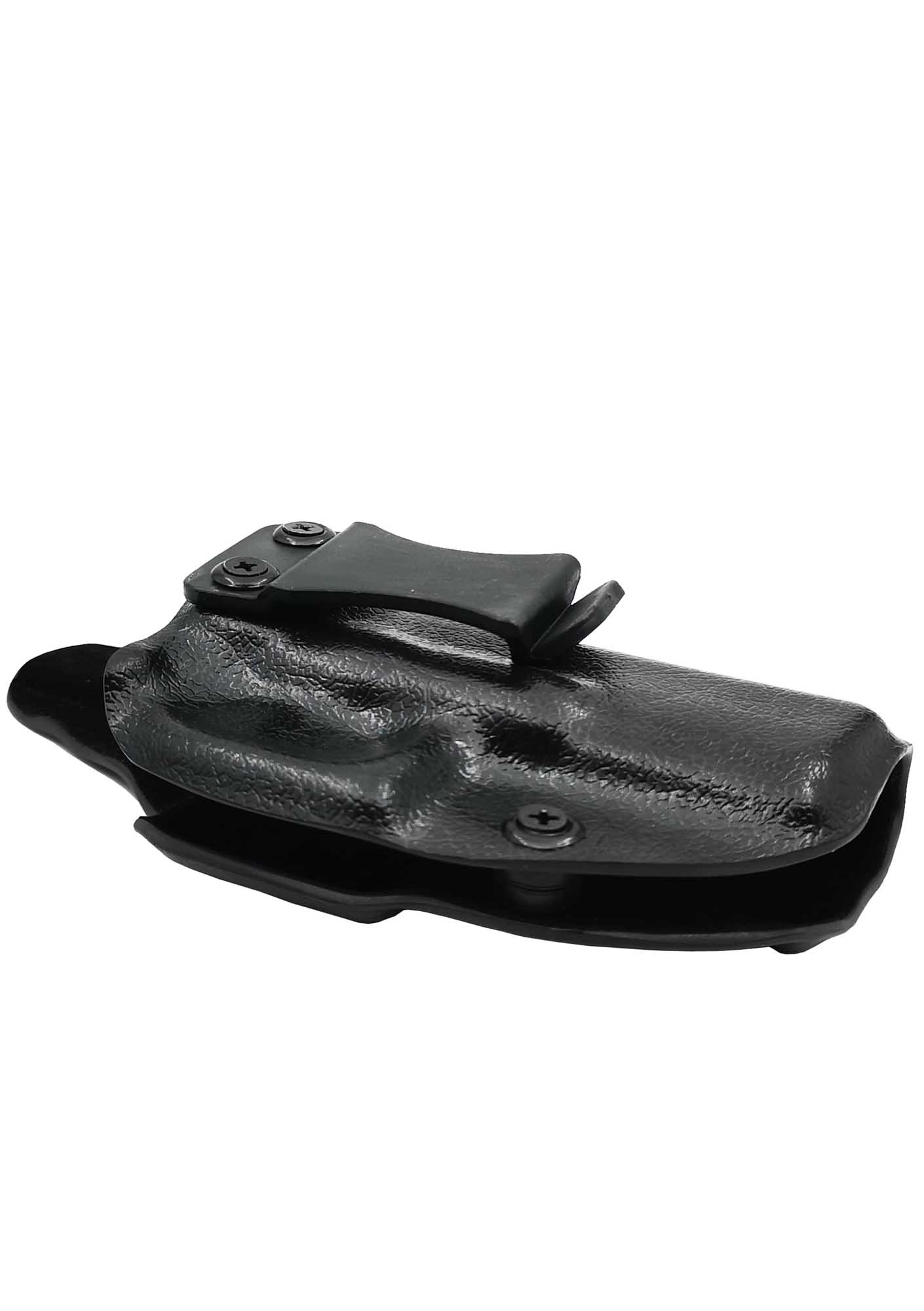 CZ P09 İçin Uygun Kydex Silah Kılıfı Kadife Kaplamalı Parlak Siyah