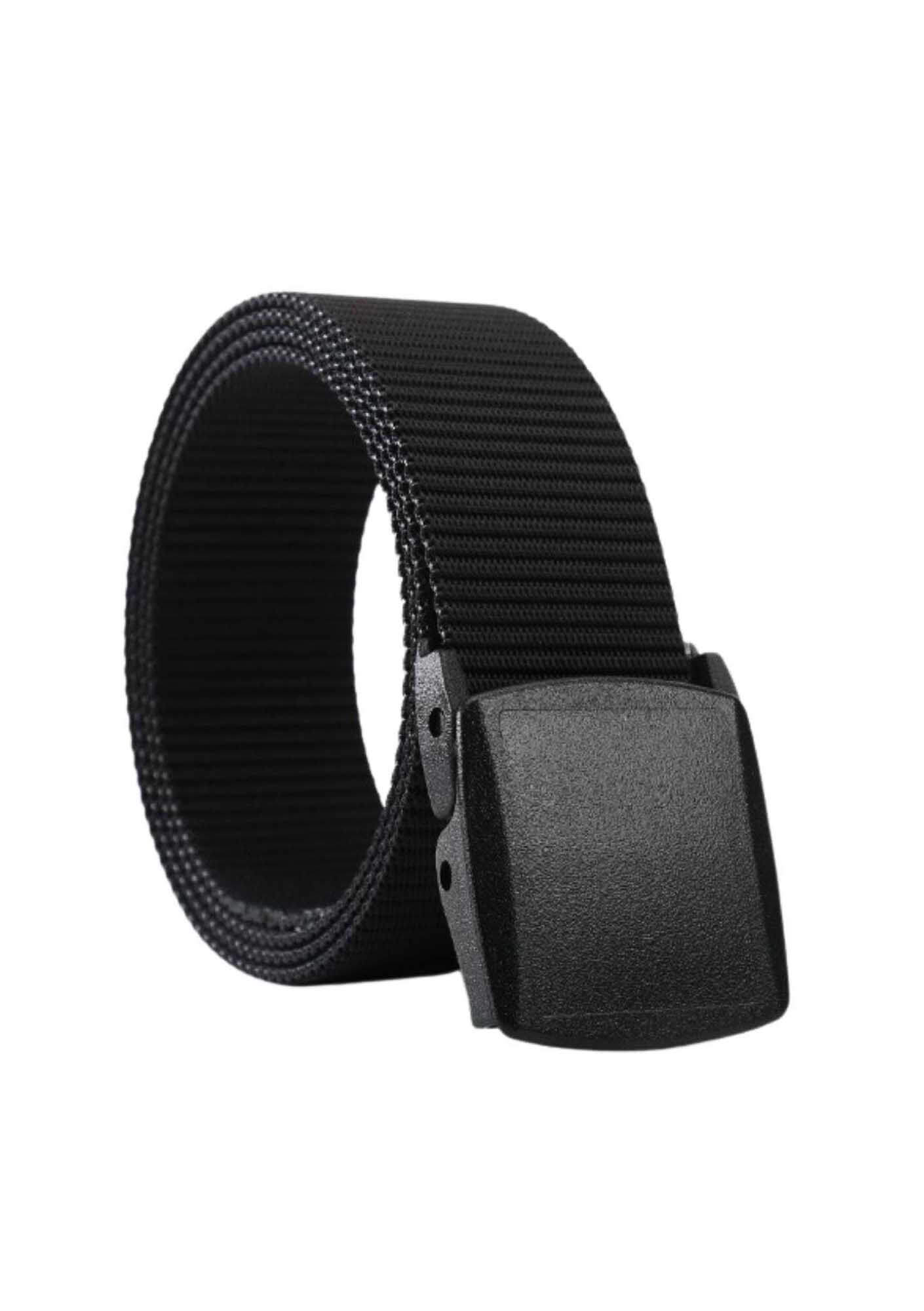Plastik Tokalı Siyah Tactical Basic Kemer