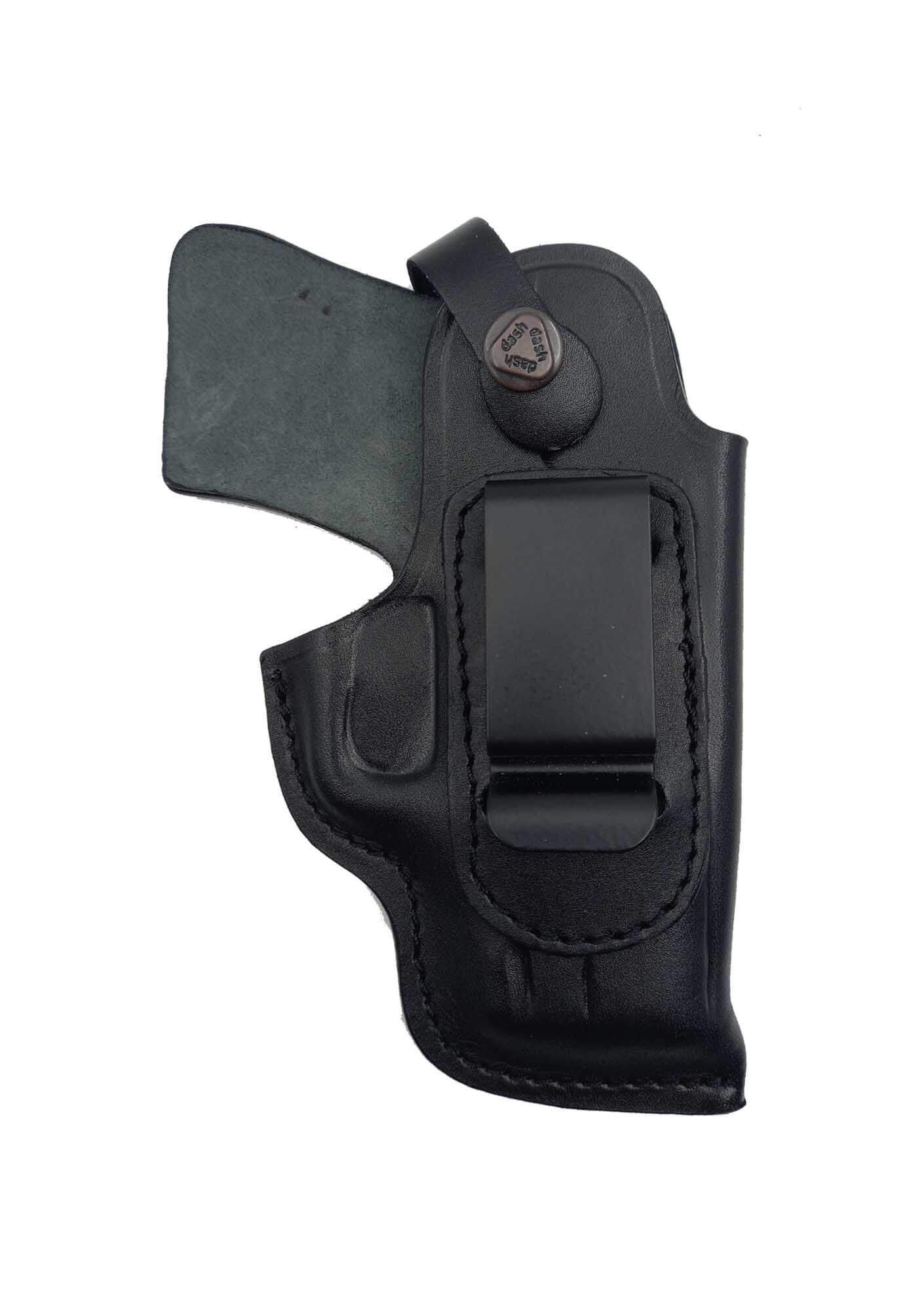 Canik Mete MC9 İçin Uygun Kapalı Namlu Kemer İçi Deri Silah Kılıfı Siyah