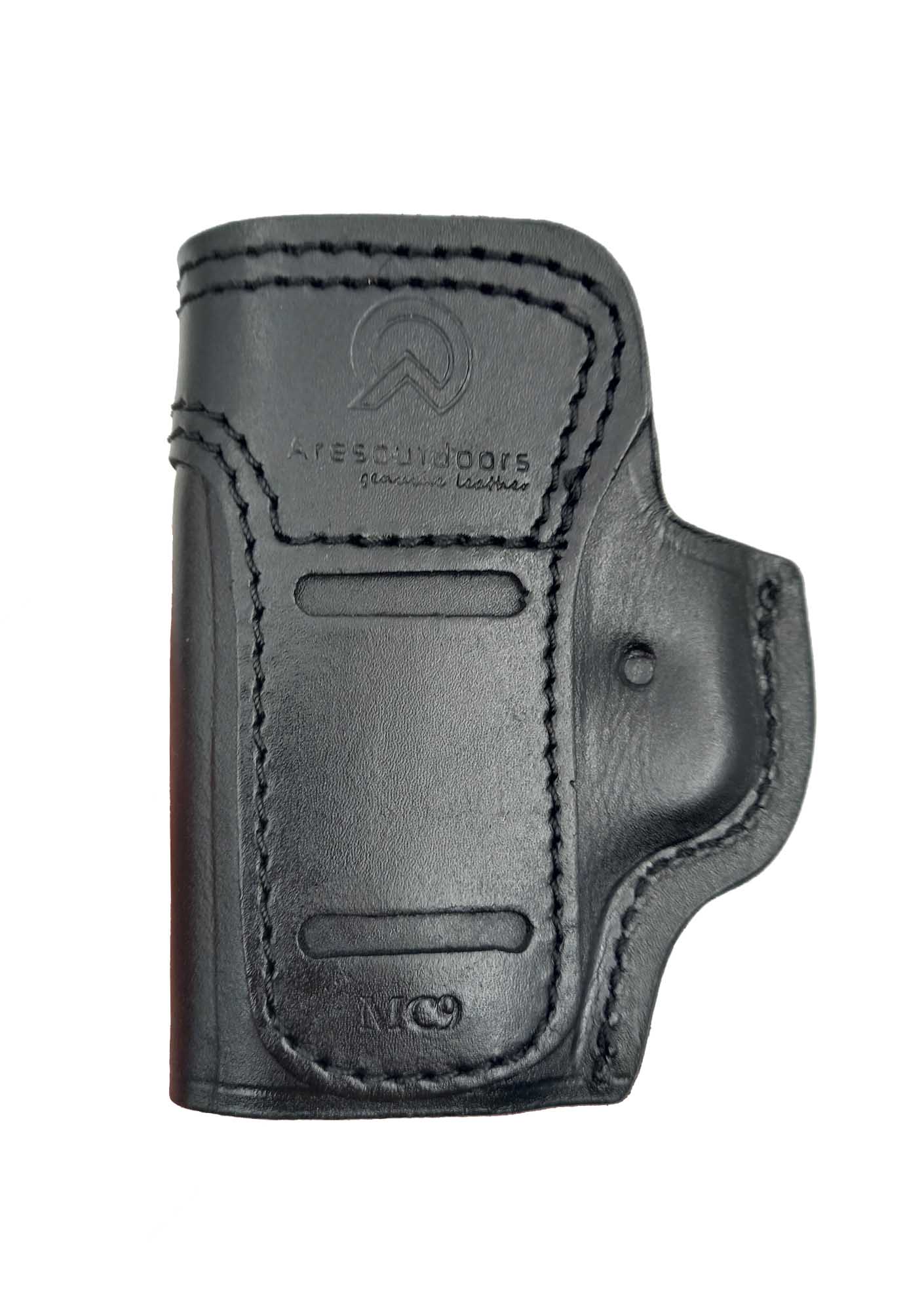 Canik Mete MC9 İçin Uygun Sağ Sol Yönü Değişebilir İç ve Dış Deri Silah Kılıfı Siyah