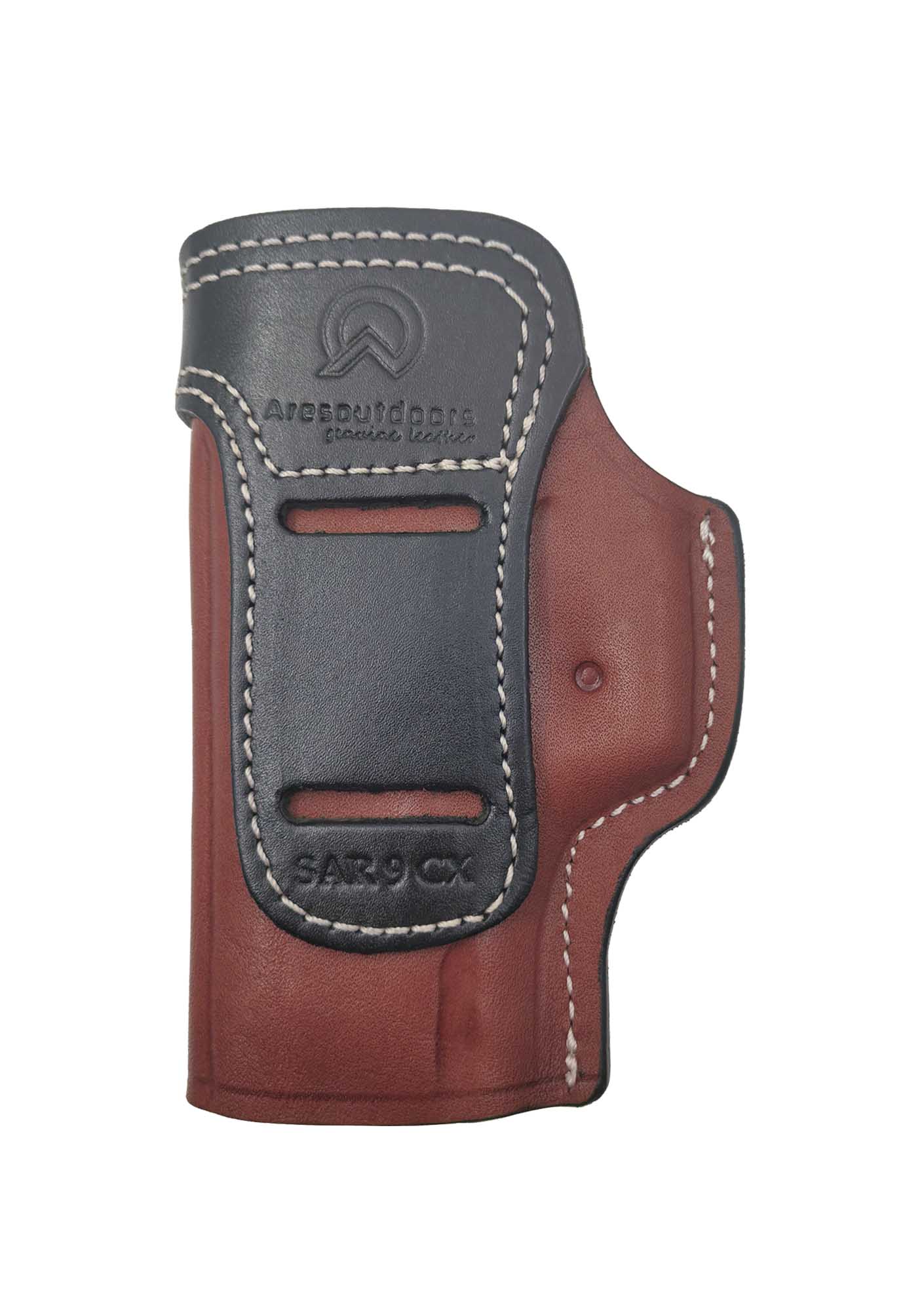 Sarsılmaz SAR9 CX İçin Uygun Sağ Sol Yönü Değişebilir İç ve Dış Deri Silah Kılıfı Renkli