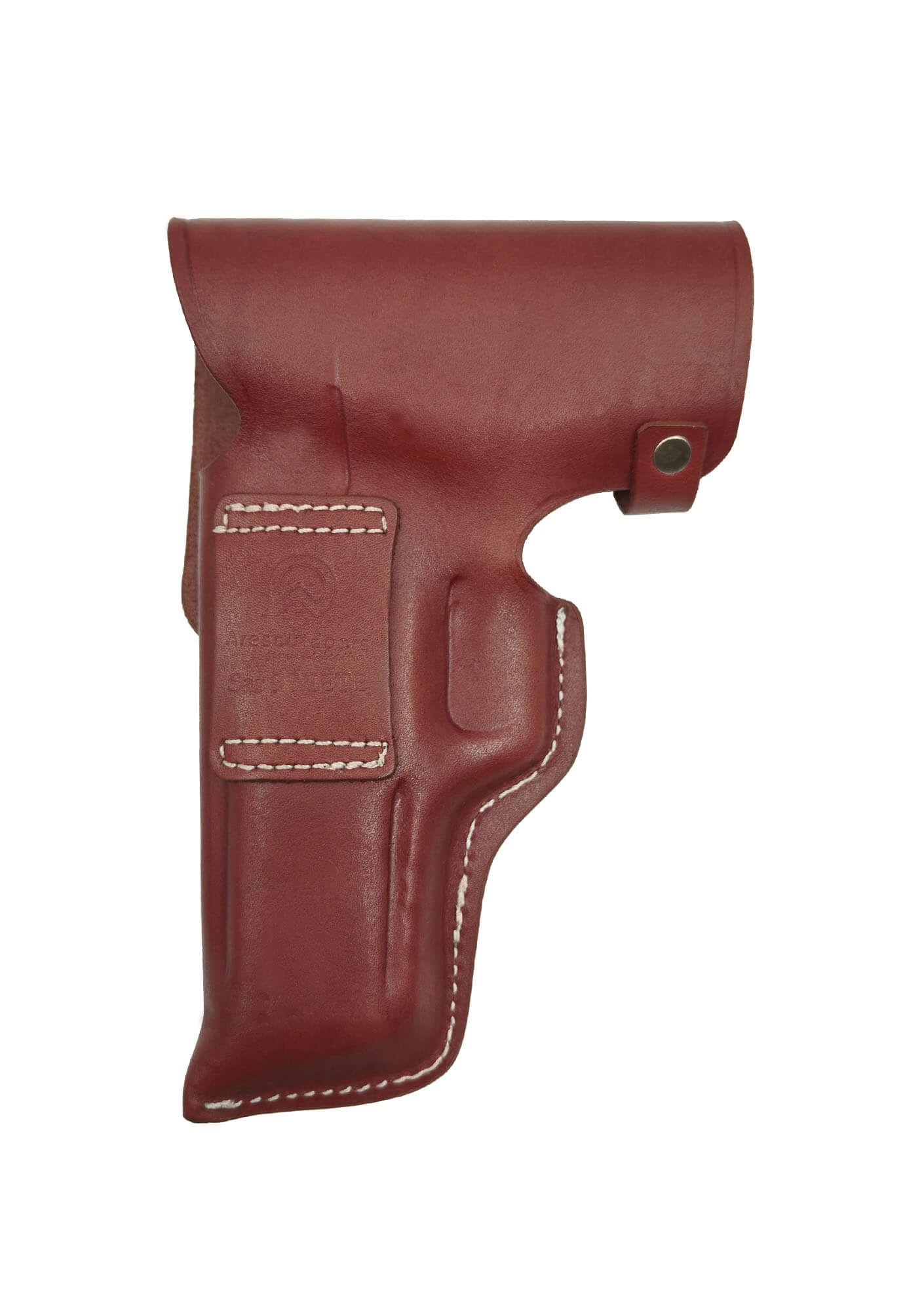 Sarsılmaz SAR9 Mete İçin Uygun Resmi Tip Tam Kapalı Deri Silah Kılıfı Kahve