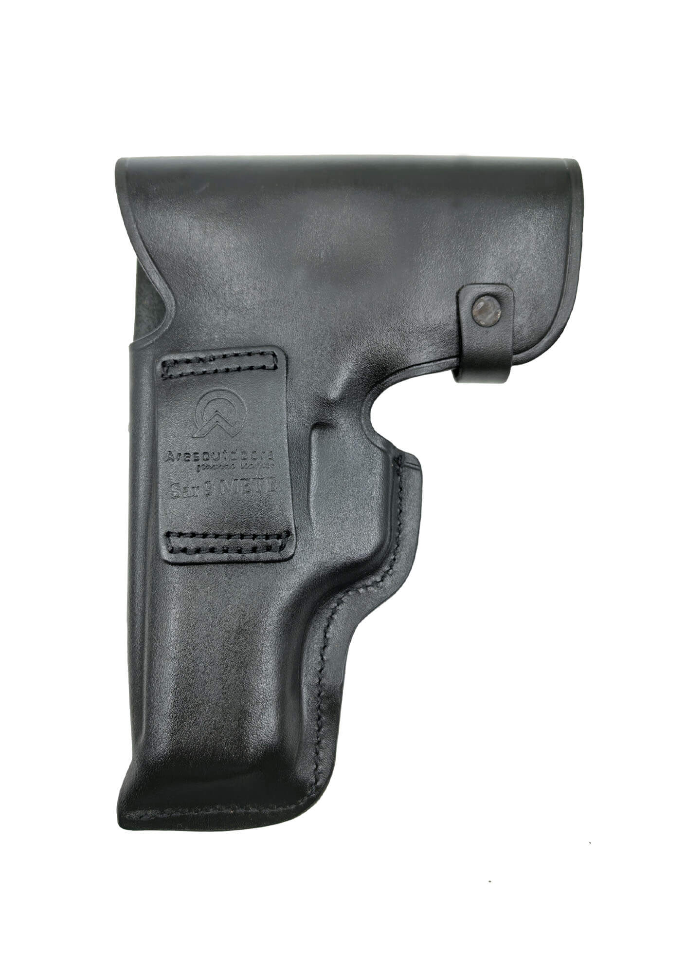 Sarsılmaz SAR9 Mete İçin Uygun Resmi Tip Tam Kapalı Deri Silah Kılıfı Siyah