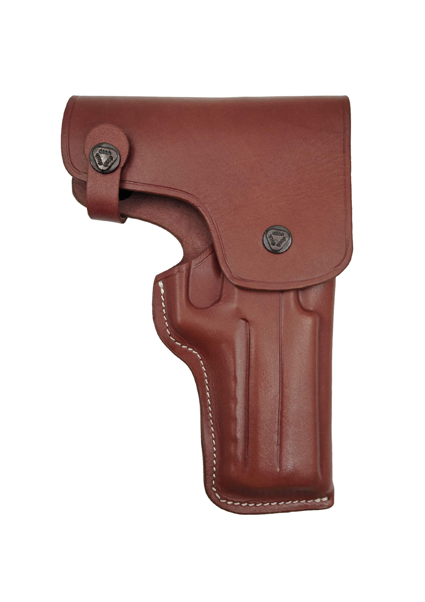 Sig Sauer P320 İçin Uygun Resmi Tip Tam Kapalı Deri Silah Kılıfı Kahve