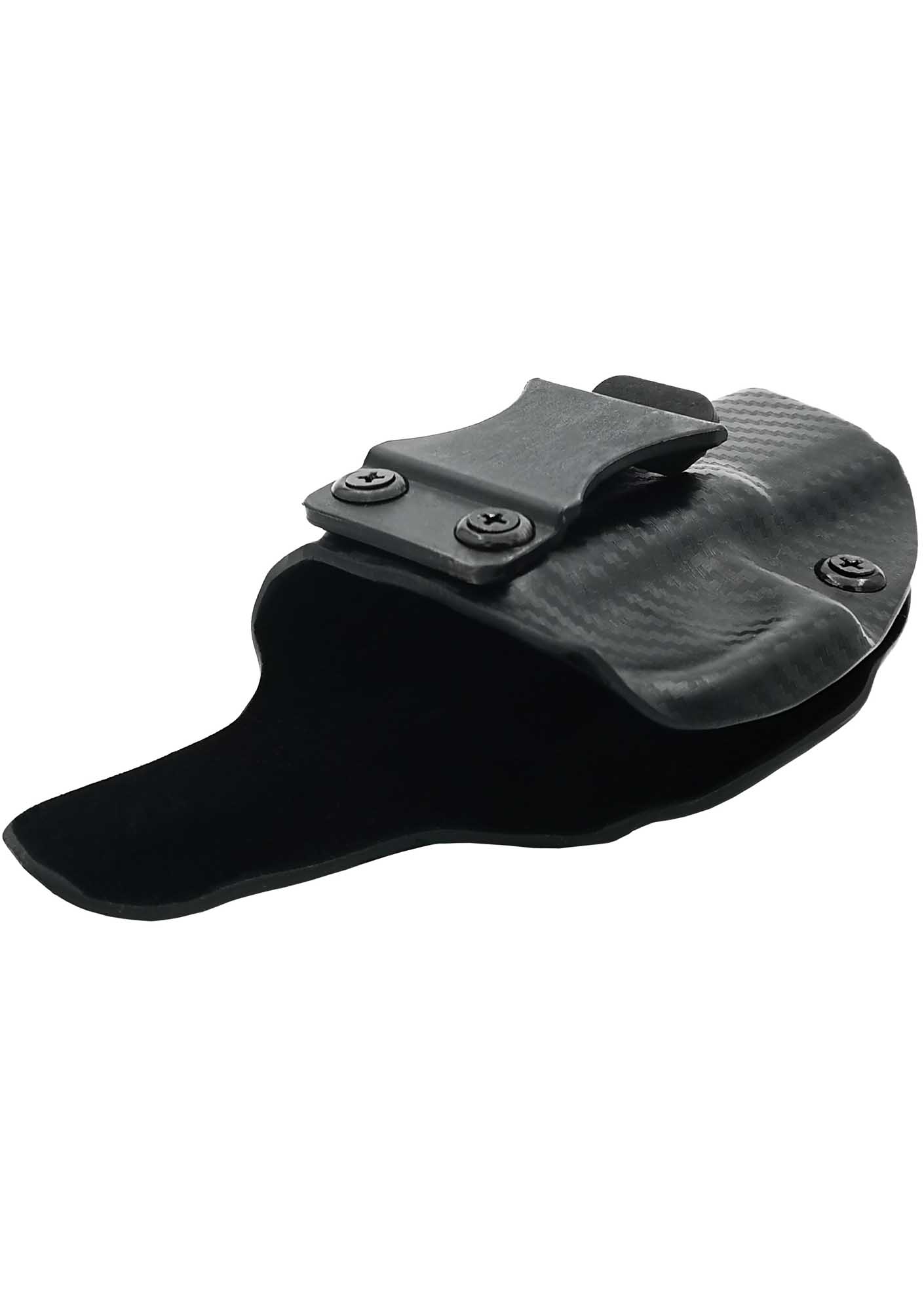 Sig Sauer P245 İçin Uygun Kydex Silah Kılıfı Kadife Kaplamalı Karbon Siyah