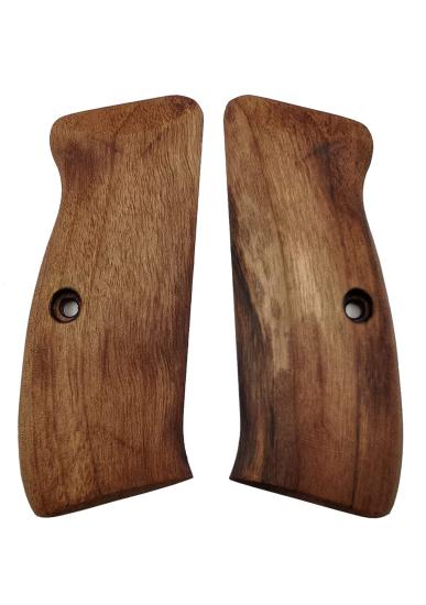 CZ 75 Uyumlu Natural Ağaç Desenli Muadil Ahşap Kabze 104
