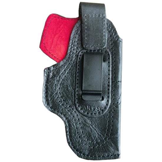 Sarsılmaz SAR-9 SC İçin Uyumlu İçi Kırmızı Çorap Tipi Deri Taşıma Kılıfı