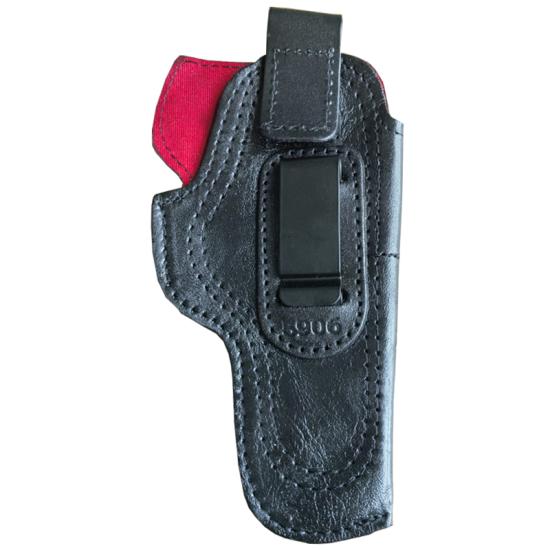 Smith Wesson 5906 İçin Uyumlu İçi Kırmızı Çorap Tipi Deri Taşıma Kılıfı