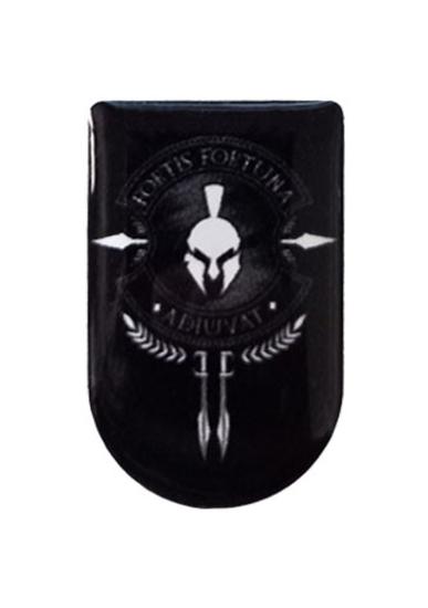 Fortis Fortuna Adiuvat Desenli Şarjör Etiketi Şarjör Altı Bayrak Sticker