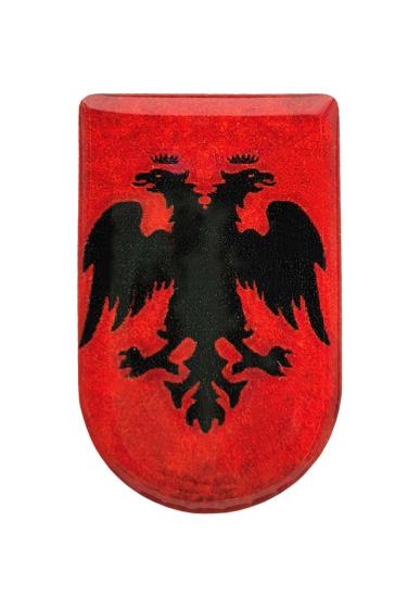 Çift Başlı Kartal Siyah Desenli Şarjör Etiketi Şarjör Altı Bayrak Sticker