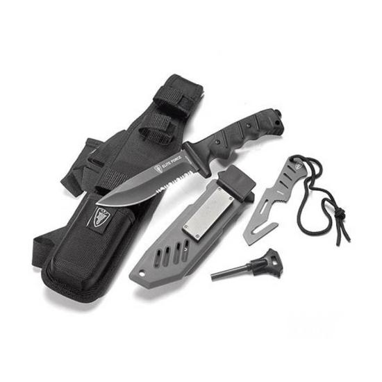 Umarex Elite Force EF703 Taşıma Kılıflı Siyah Bıçak Survival Kit