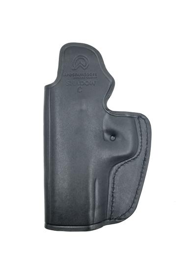 CZ Shadow 2 Compact İçin Uygun Gizli Kemer İçi Deri Silah Kılıfı Siyah