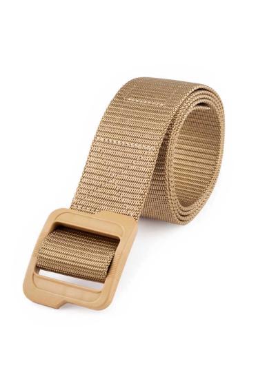 Plastik Tokalı Bej Tactical Operator Kemer