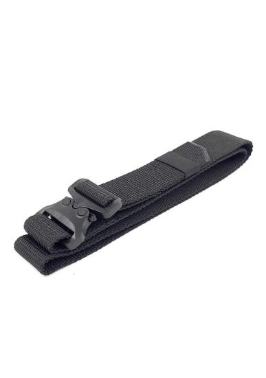 Plastik Tokalı Siyah Tactical Cobra Kemer