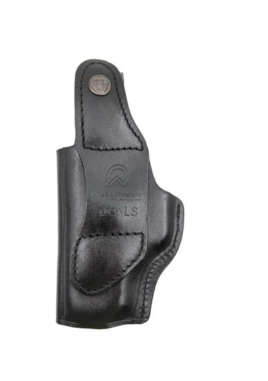 Canik Mete MC9 LS İçin Uygun İç-Dış Deri Silah Kılıfı Siyah