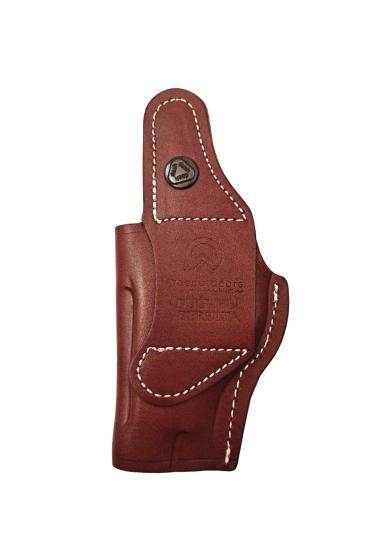 Beretta MOD 70 İçin Uygun İç-Dış Deri Silah Kılıfı Kahve