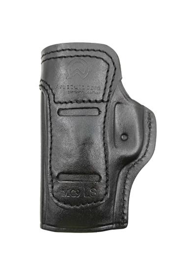 Canik Mete MC9 LS İçin Uygun Sağ Sol Yönü Değişebilir İç ve Dış Deri Silah Kılıfı Siyah