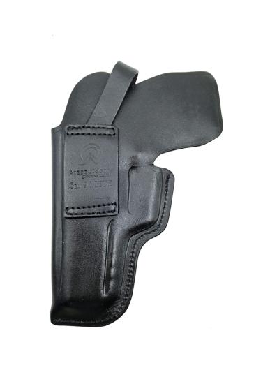 Sarsılmaz SAR9 Mete İçin Uygun Kapalı Namlu Kemer İçi Deri Silah Kılıfı Siyah