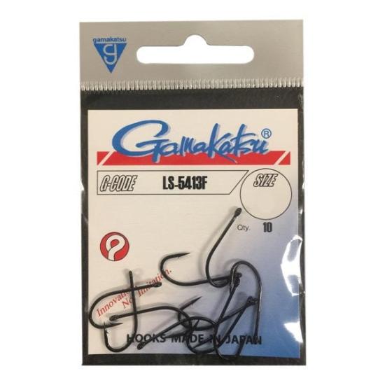 Gamakatsu LS 5413F NO:6 Siyah Olta İğnesi 10Adet