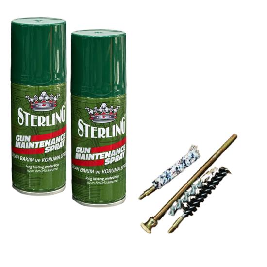 Tabanca Bakım ve Koruma Seti Sprey Yağ ve Harbi Takım