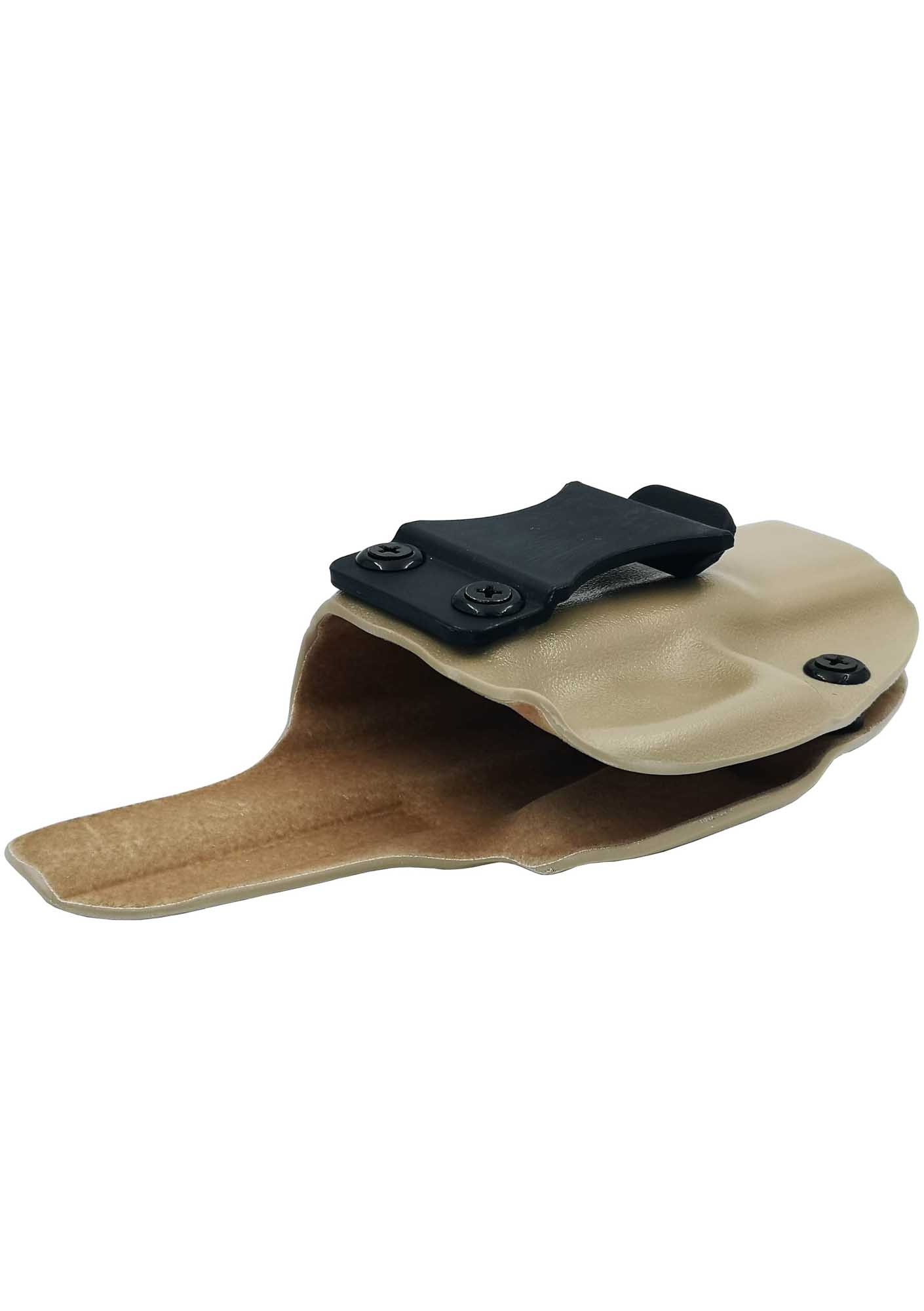 Tisaş Zig M1911 İçin Uygun Kydex Silah Kılıfı Kadife Kaplamalı Kum Rengi
