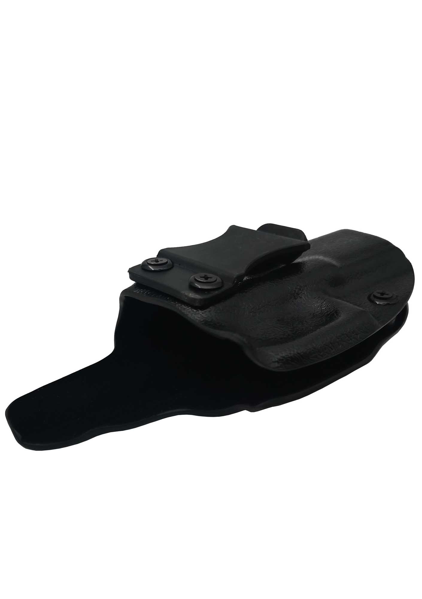 Walther P99 QA İçin Uygun Kydex Silah Kılıfı Kadife Kaplamalı Parlak Siyah