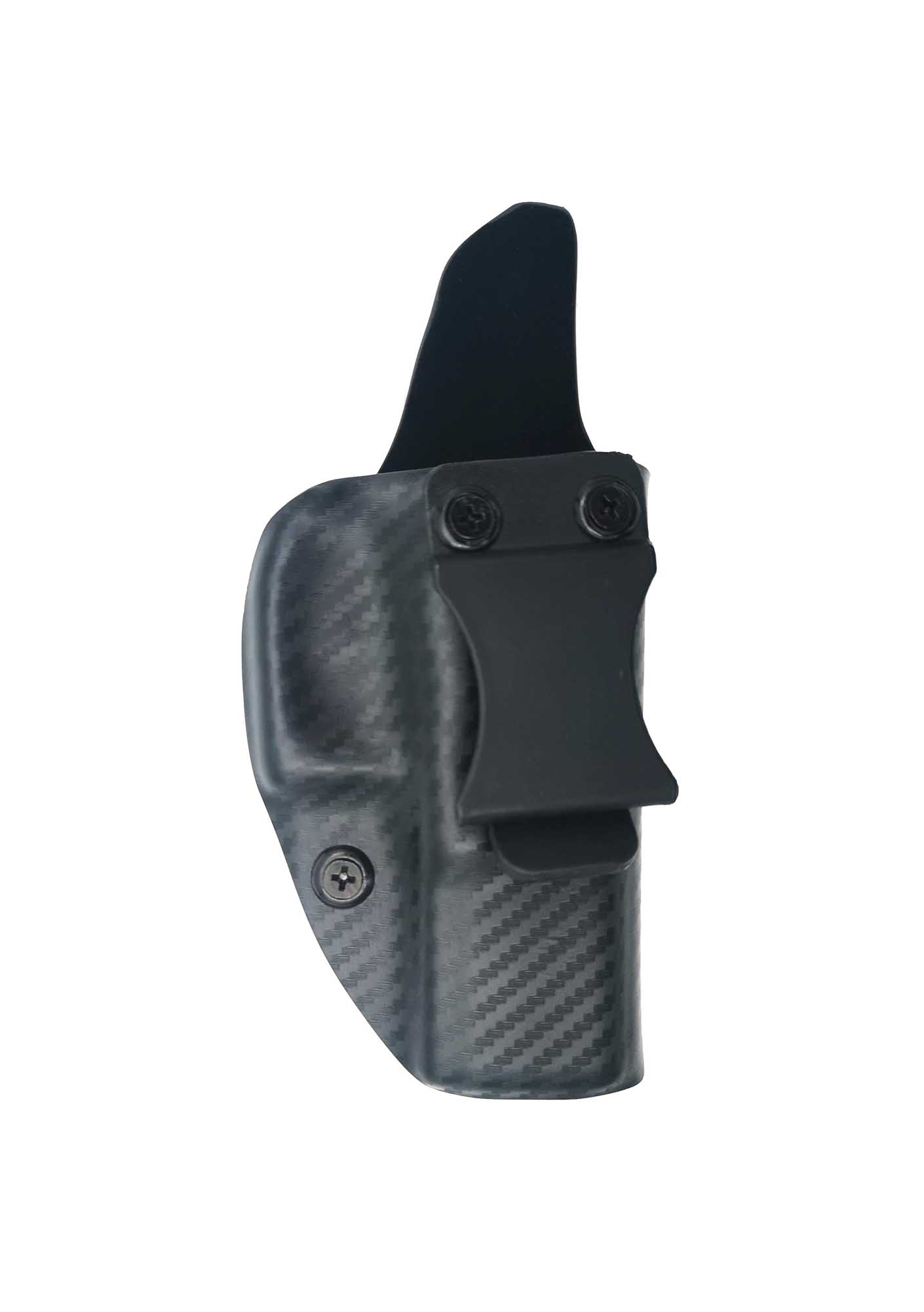Walther PPQ İçin Uygun Kydex Silah Kılıfı Kadife Kaplamalı Karbon Siyah