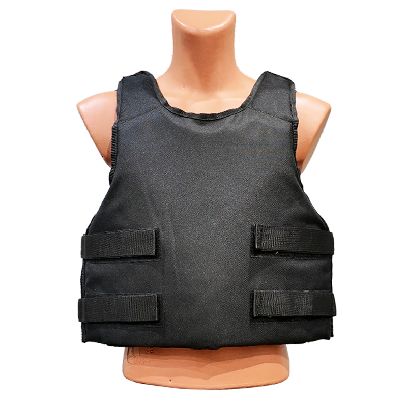 Gömlek Altı Balistik Çelik Yelek IIIA Derece L-XL Siyah