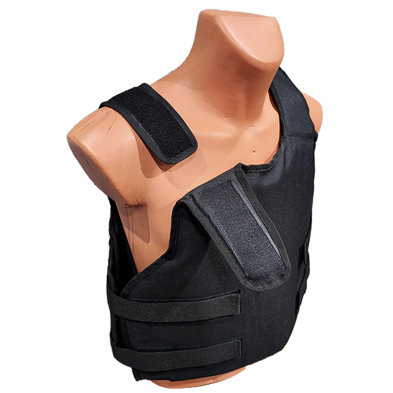 Gömlek Altı Balistik Çelik Yelek IIIA Derece L-XL Siyah